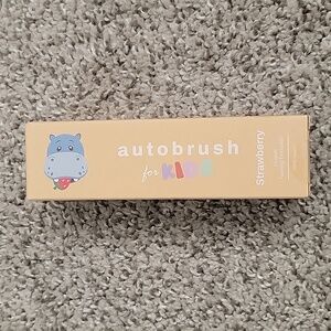 Autobrush Kids Strawberry Toothpaste Fluoride Foaming 50ml Brand New In Box